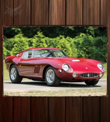 Металлическая табличка Ferrari 275 GTB 4 Competizione Speciale Allegretti